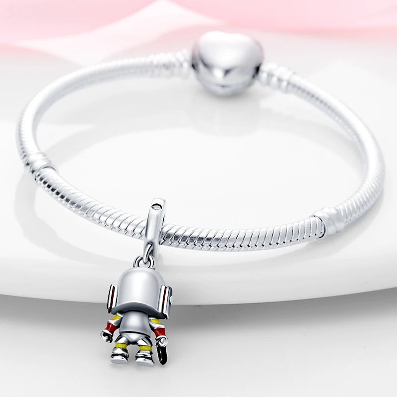 Charms Original 925 Silver Disney Snow White and Minnie Head charms Beads Fits Pandora Original Bracelet For Women Diy Jewelry