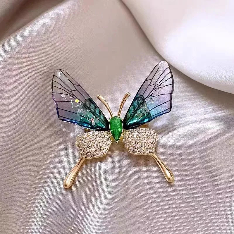 Rhinestone Peacock Bird Brooches Pins Jewelry Banquet Christmas Elegant Coat Pin Jewelry Accessories and Gifts