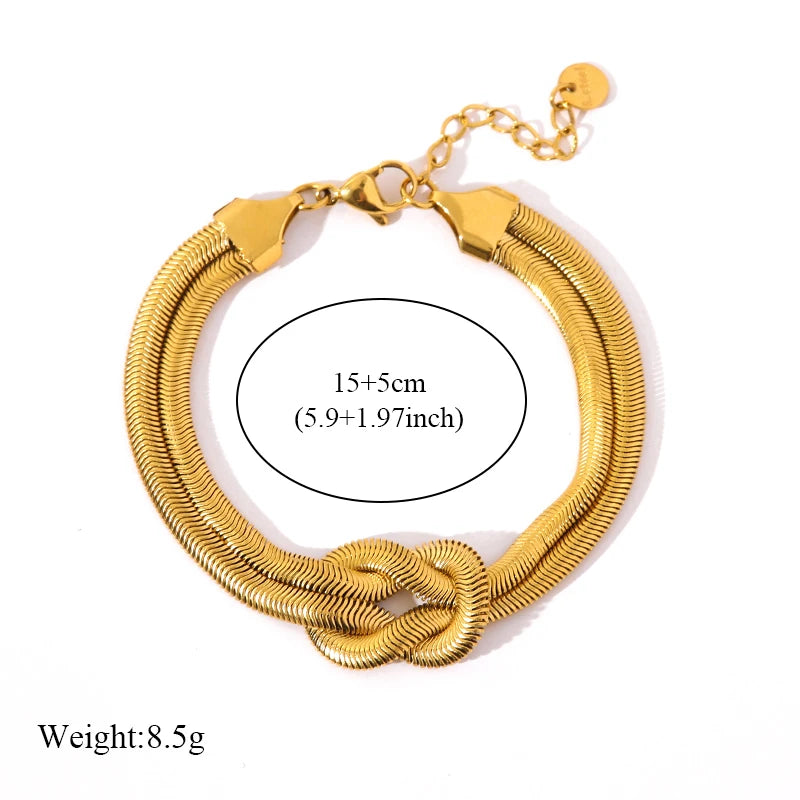 EILIECK 316L Stainless Steel Gold Color Cuban Chain Bracelet For Women Men Trendy Punk Waterproof Wrist Chain Jewelry Gift Party