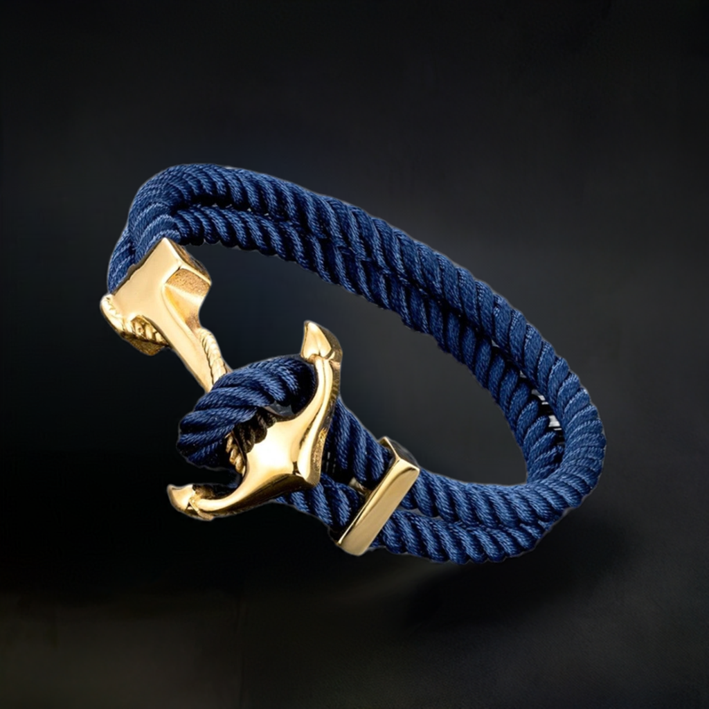 Fashion Man Braceletes Anchor